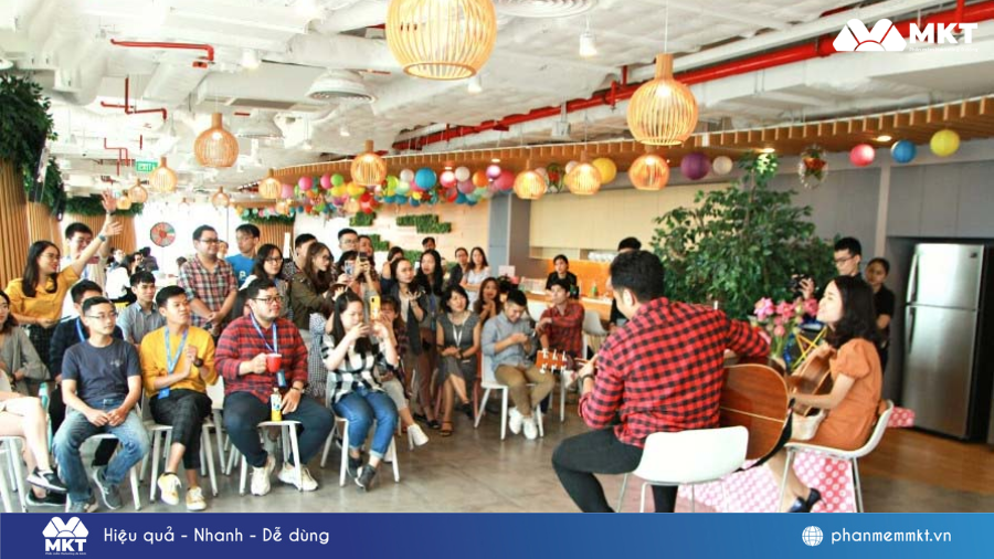 Trang trí Trung Thu cho công ty mẫu 7
