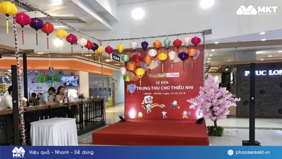 Mẫu trang trí Trung Thu số 4