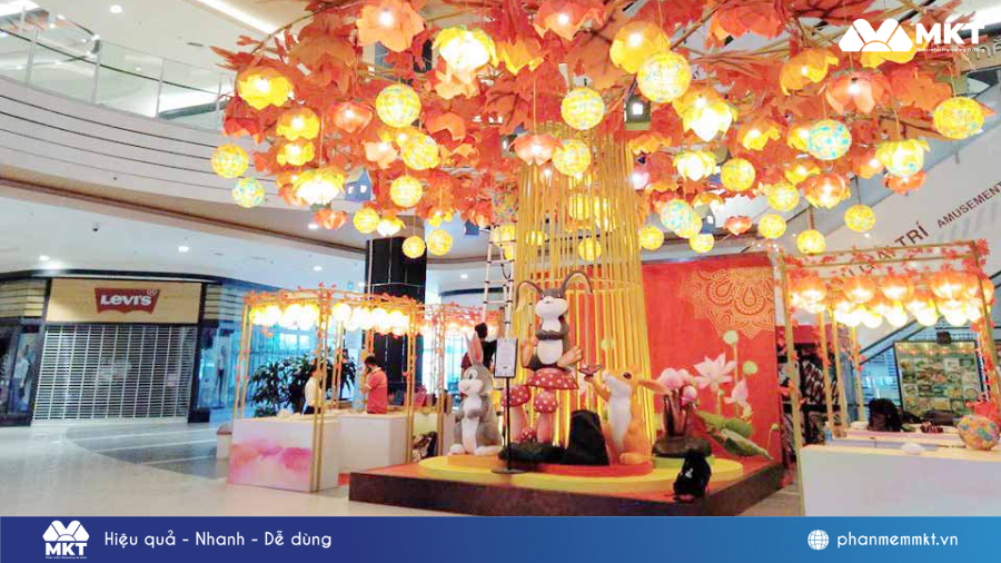 Mẫu trang trí Trung Thu số 9