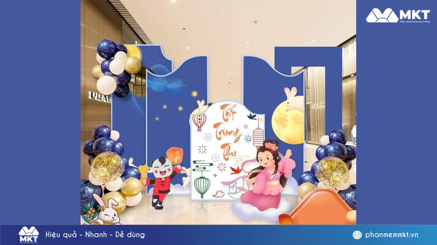 Trang trí Trung Thu cho công ty mẫu 3