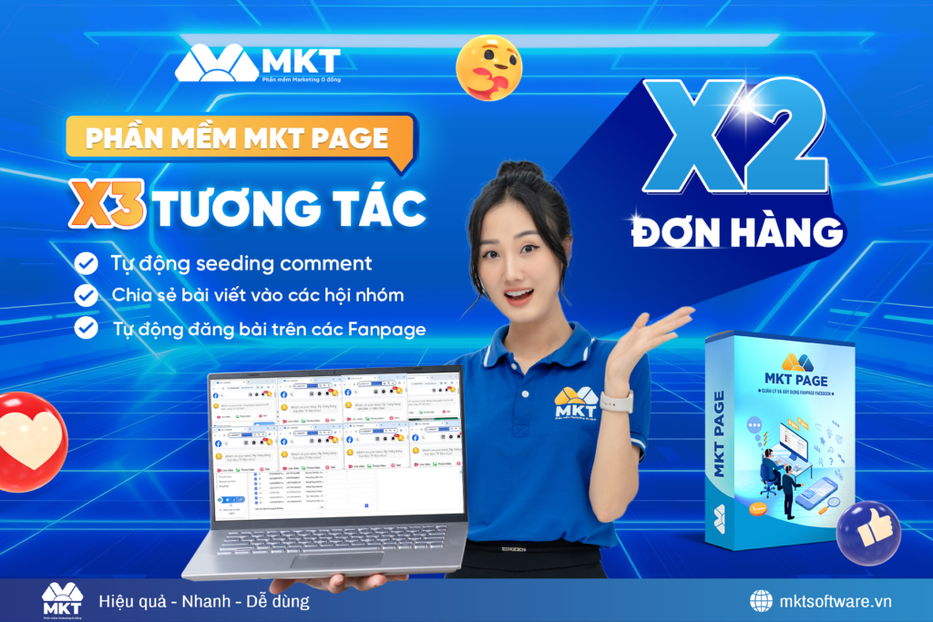 MKT Page - Giải pháp chăm sóc Fanpage tự động MKT Page - Giải pháp chăm sóc Fanpage tự động