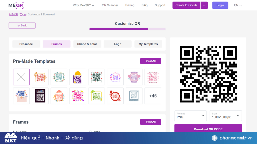 Cách lấy mã QR của fanpage Facebook trên máy tính