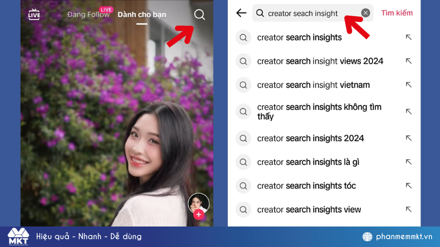 Cách xem hiện tại đang có trend gì trên TikTok