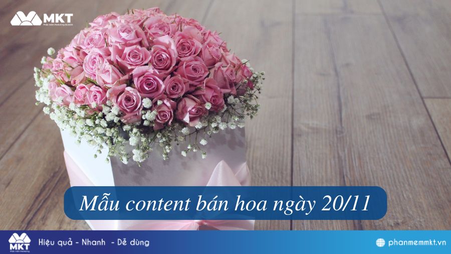 15+ Mẫu Content Bán Hoa Ngắn, Hay, Thu Hút Khách Hàng