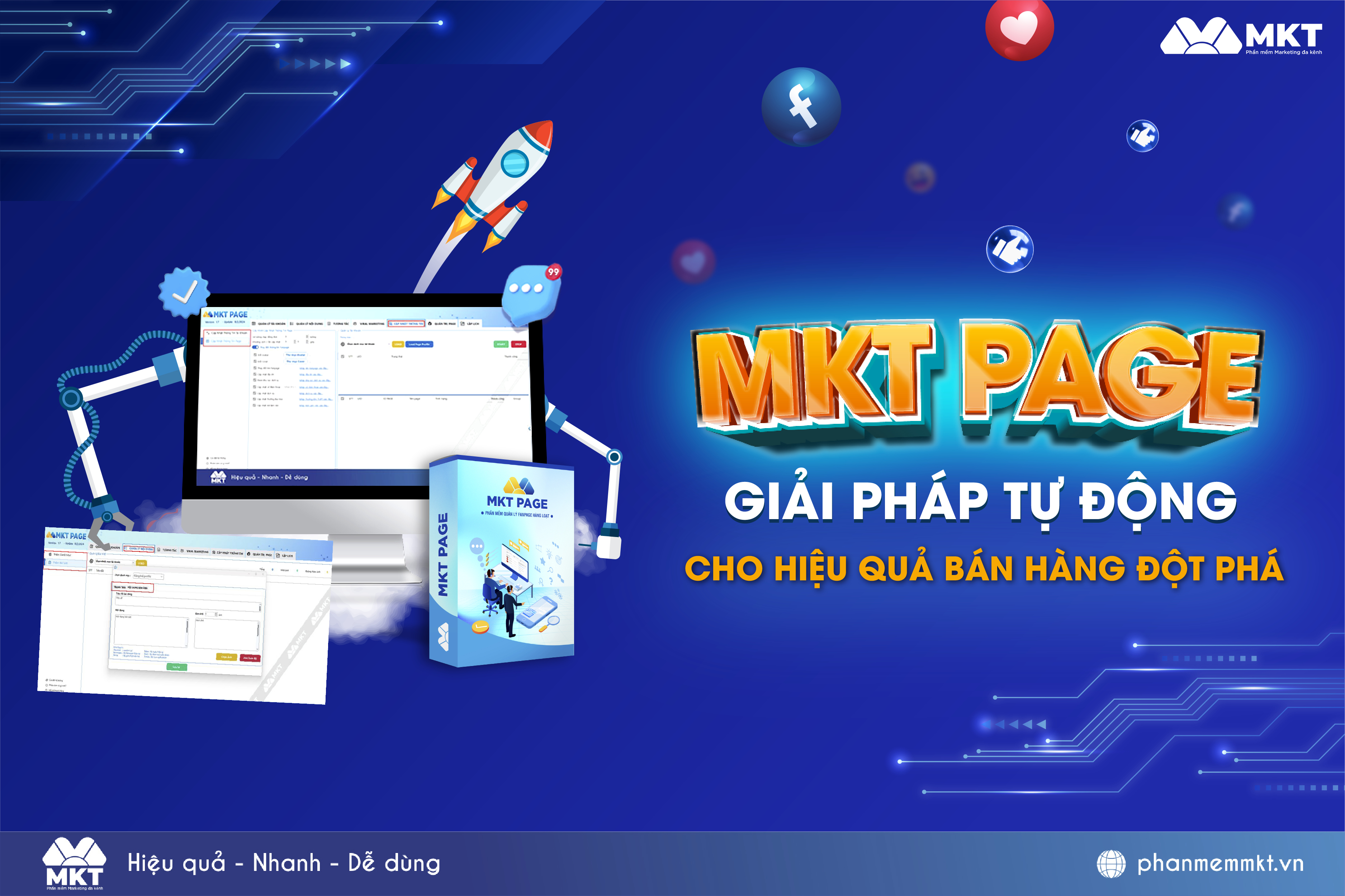 Phần mềm comment AI trên fanpage