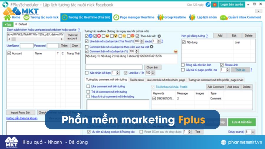 10+ phần mềm marketing Facebook free