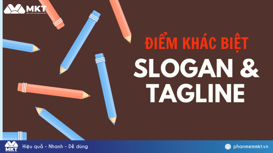 Điểm khác biệt giữa Tagline và Slogan