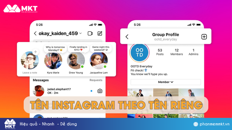 Cách Đặt Tên Instagram Hay, Độc Đáo Theo Tên Tiếng Việt