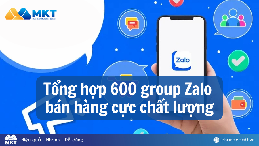 Tổng hợp 600 group Zalo cực chất của mọi ngành nghề