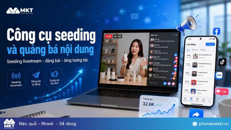 Tool MMO là gì? Các loại tool MMO nên sử dụng khi kinh doanh 3 Công cụ seeding và quảng bá nội dung