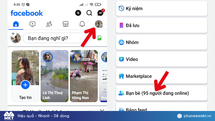 Cách xem lời mời kết bạn đã gửi trên Facebook bằng điện thoại