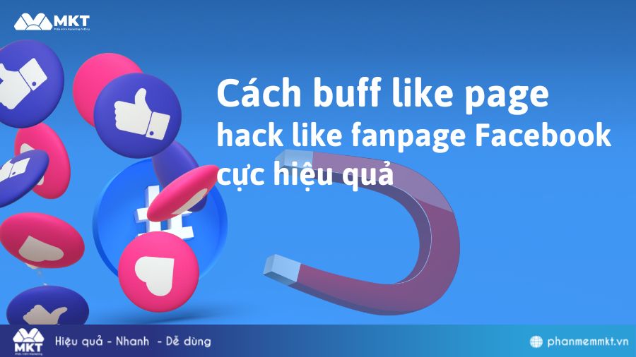 Cách buff like page, hack like fanpage Facebook