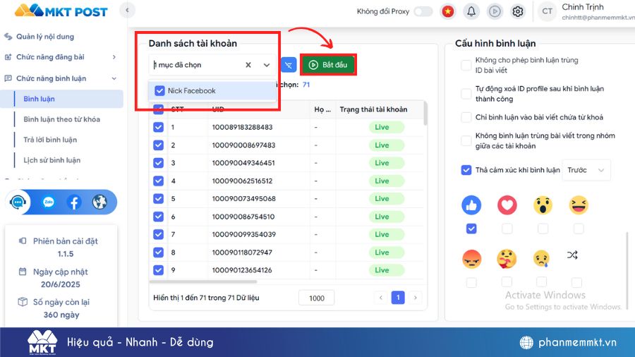 Cách hack like Facebook ảnh không bị mất nick