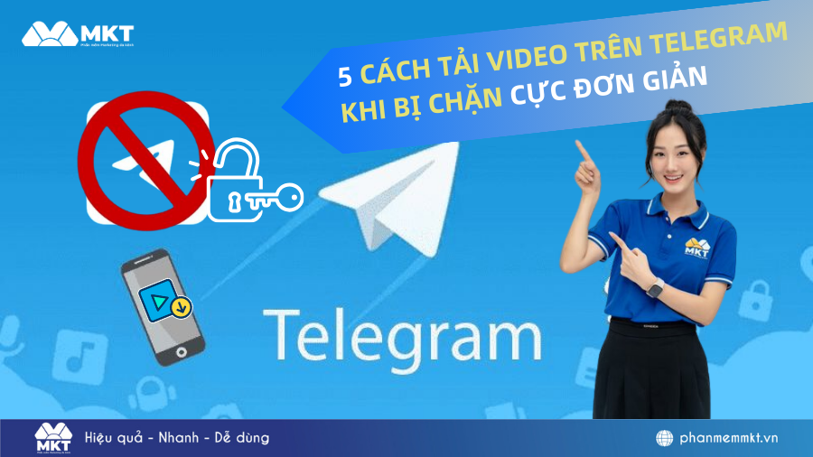 cách tải video trên telegram khi bị chặn