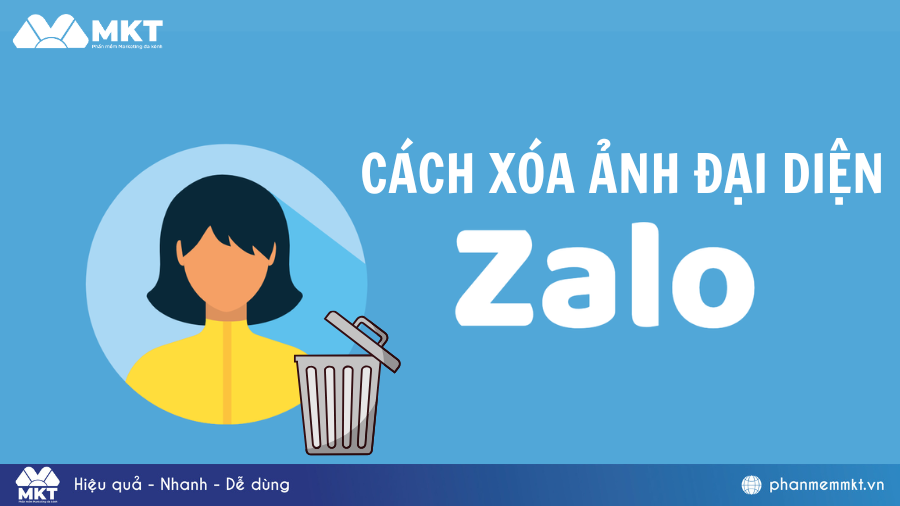 Cách xóa ảnh đại diện Zalo