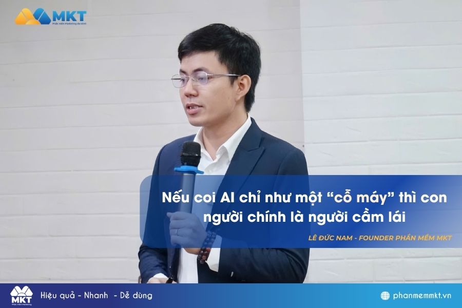 Nếu coi AI chỉ như một “cỗ máy” thì con người chính là người cầm lái