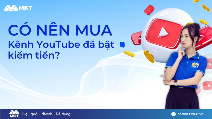 giá 1 kênh Youtube đã bật kiếm tiền