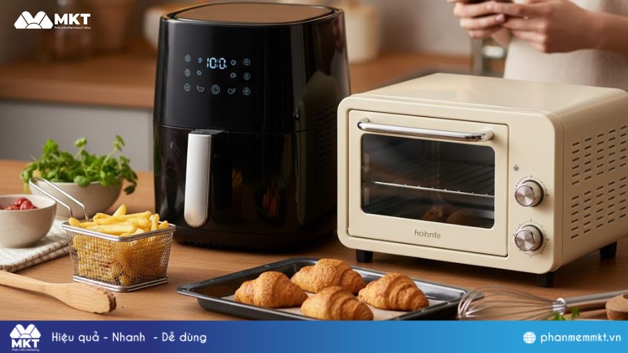 Kinh doanh online dịp Tết: Đồ bếp, nồi chiên không dầu, lò nướng mini 