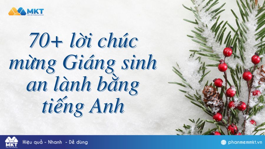 70+ Lời chúc Giáng Sinh Tiếng Anh Hay, Ngắn Cho Người Yêu