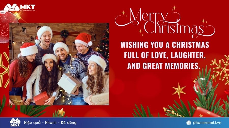 Tổng hợp 101+ Lời chúc Giáng sinh tiếng Anh hay và ý nghĩa nhất mùa Noel 2025 4 Lời chúc Giáng sinh tiếng Anh cho bạn bè