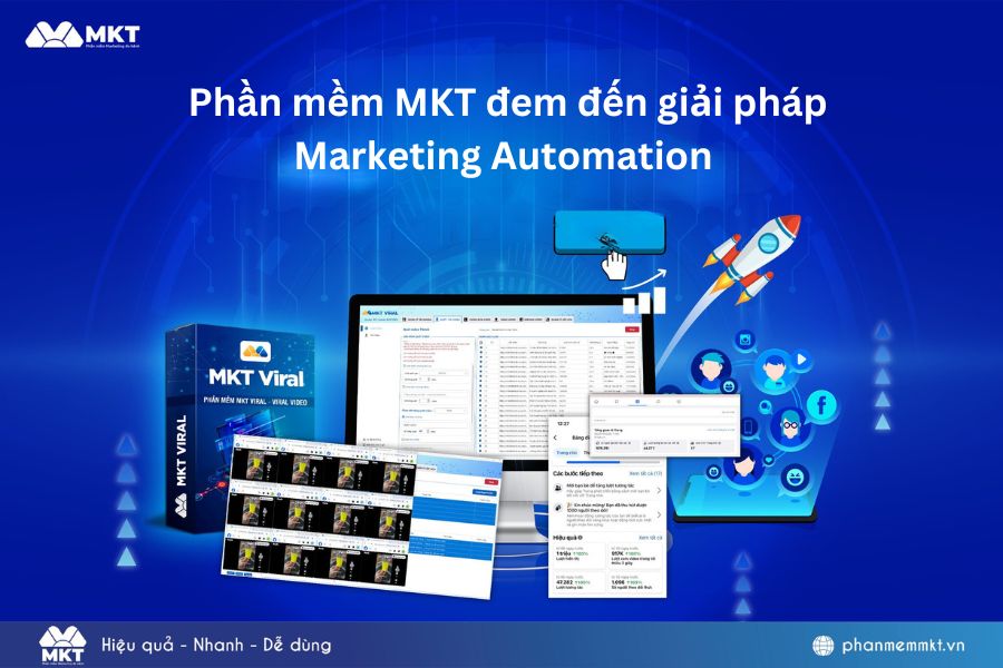 Phần mềm MKT đem đến giải pháp Marketing Automation