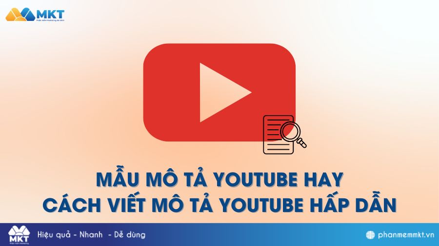 Gợi ý những mẫu mô tả kênh Youtube hay nhất