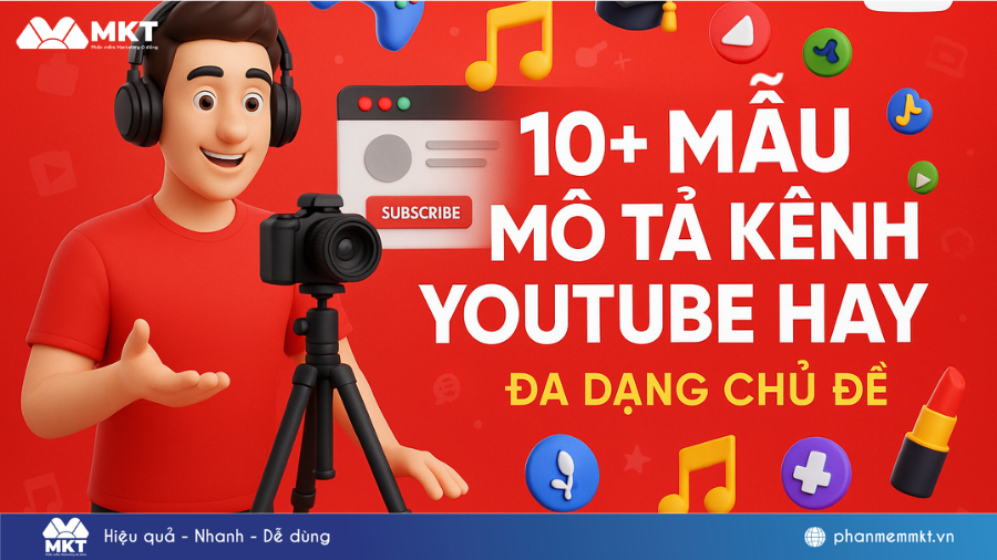 Gợi ý những mẫu mô tả kênh Youtube hay nhất 9 Mẫu mô tả video kênh Youtube hay