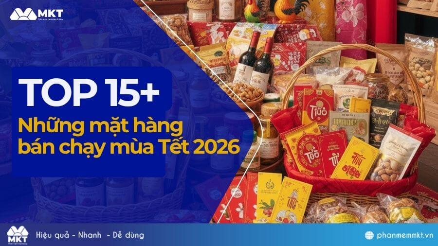 Những mặt hàng bán chạy mùa Tết