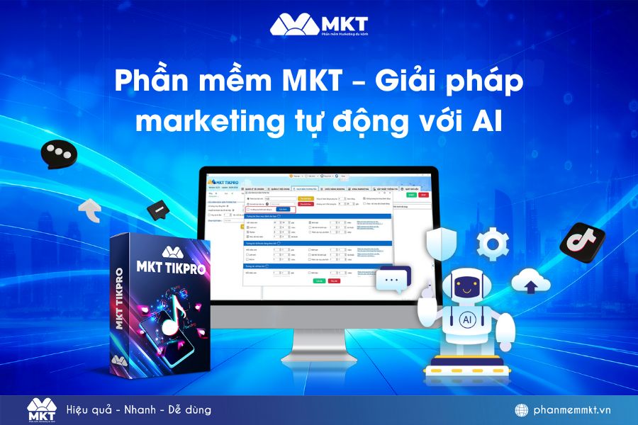 Phần mềm MKT tích hợp tính năng AI vào công cụ marketing tự động