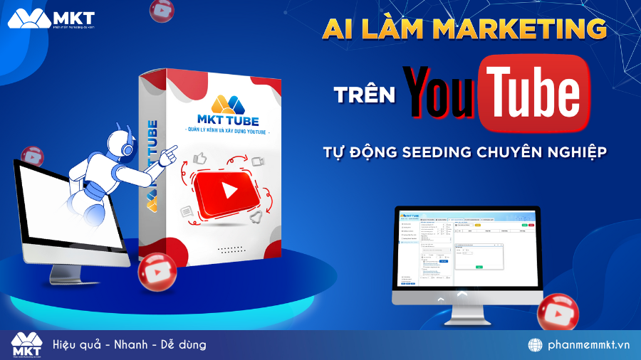 Công cụ seeding tự động bằng AI trên YouTube