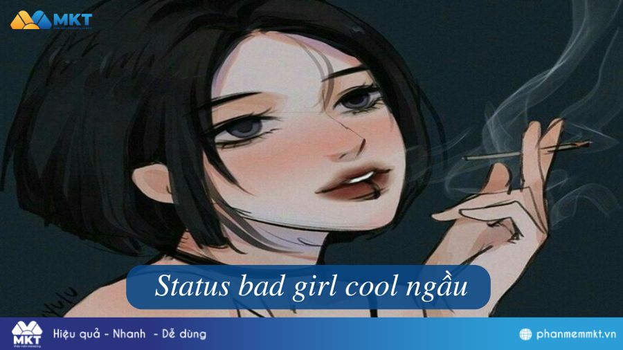 99+ Caption, STT Bad Girl Thả Thính Sang Chảnh, Cá Tính