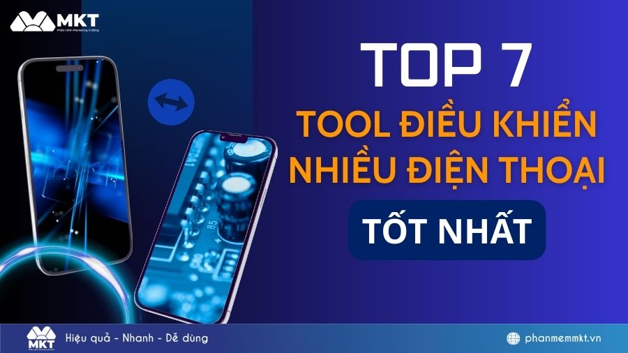 Tool điều khiển nhiều điện thoại