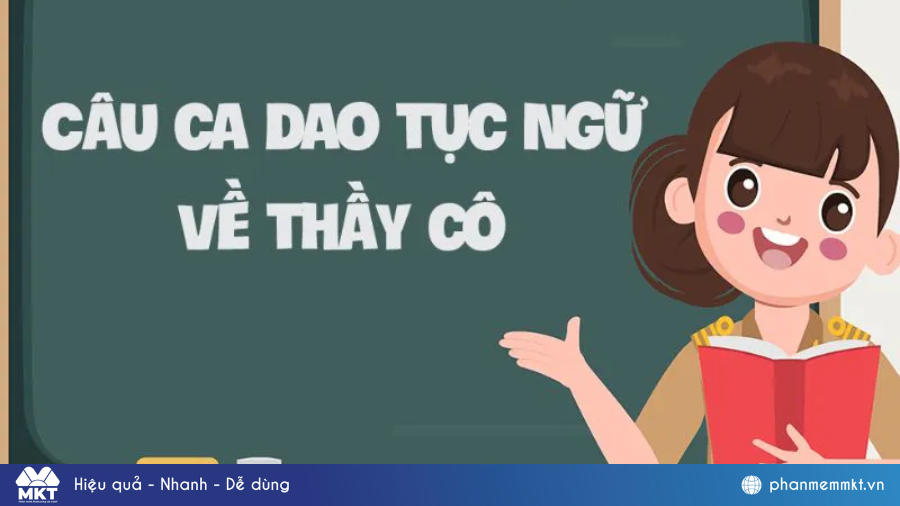 Cao dao tục ngữ về thầy cô đăng báo tường ngày 20/11