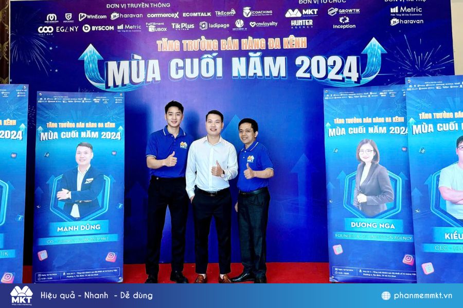 Phần mềm MKT đồng tổ chức sự kiện “Tăng trưởng bán hàng đa kênh mùa cuối năm 2024”