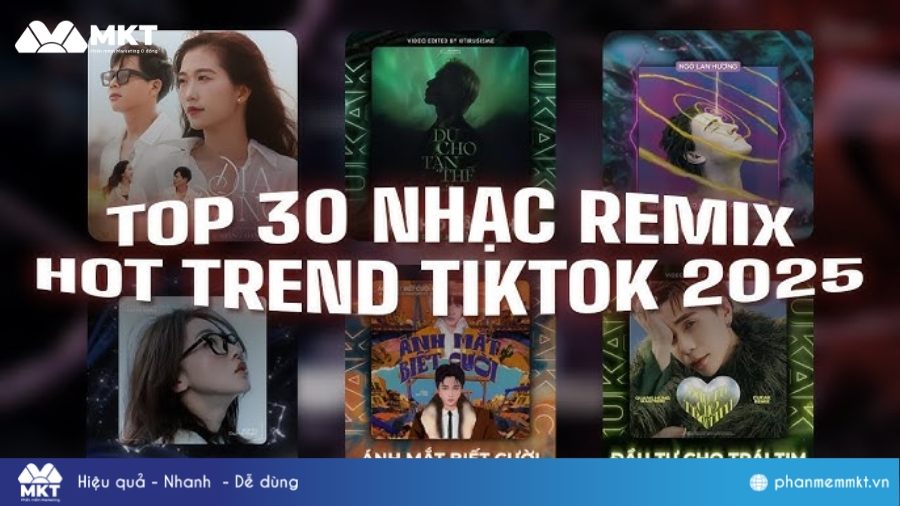 Chèn các bài nhạc hot trend vào video Cách đăng video lên TikTok lên xu hướng