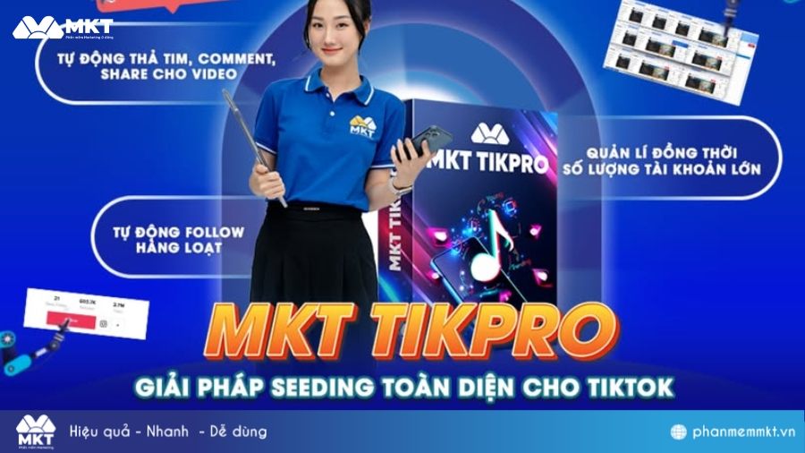 Đăng video TikTok lên xu hướng đơn giản với MKT Tikpro Cách đăng video lên TikTok lên xu hướng