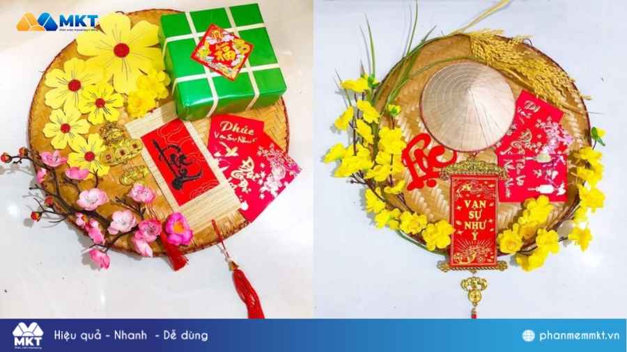 Trang trí Tết văn phòng Trang trí Tết văn phòng