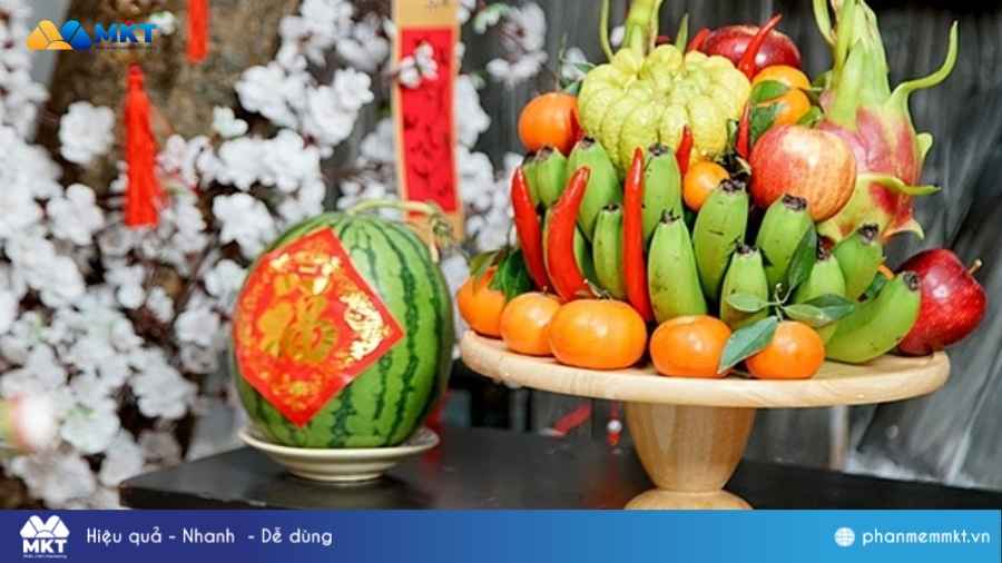 Trang trí Tết văn phòng Trang trí Tết văn phòng