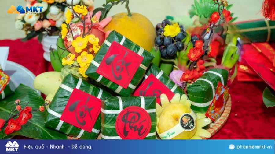 Trang trí Tết văn phòng Trang trí Tết văn phòng