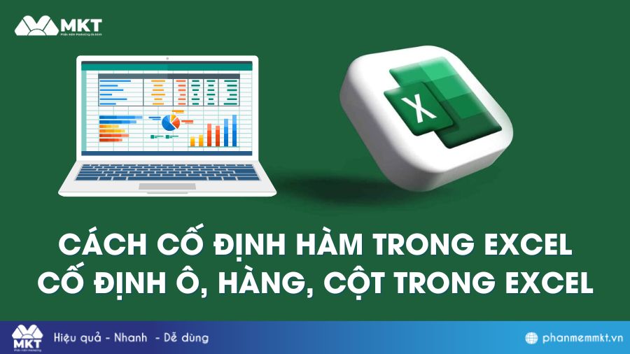 Hướng dẫn cách cố định hàm trong Excel