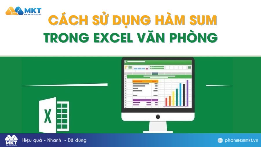 Cách sử dụng hàm SUM trong Excel