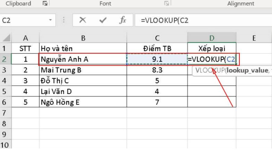 Cách sử dụng hàm VLOOKUP giữa 2 file khác nhau