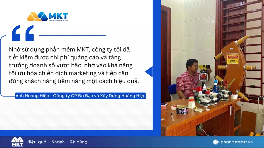 Chia sẻ của anh Hiệp về MKT