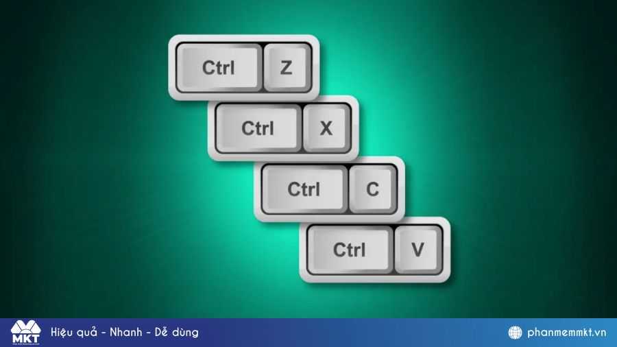 Các phím tắt trong Excel