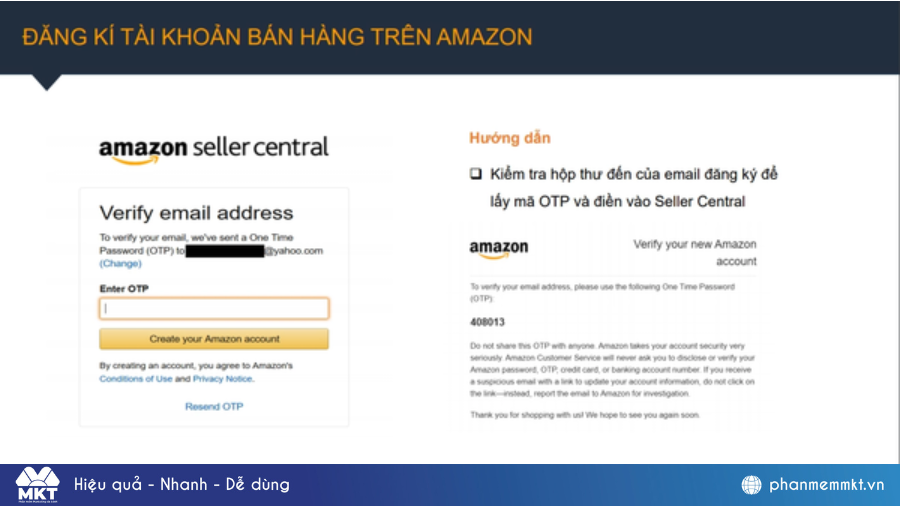 Cách bán hàng trên Amazon từ Việt Nam