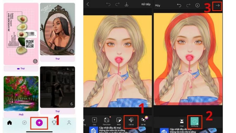 cách làm avatar trong suốt trên TikTok bằng Picsart