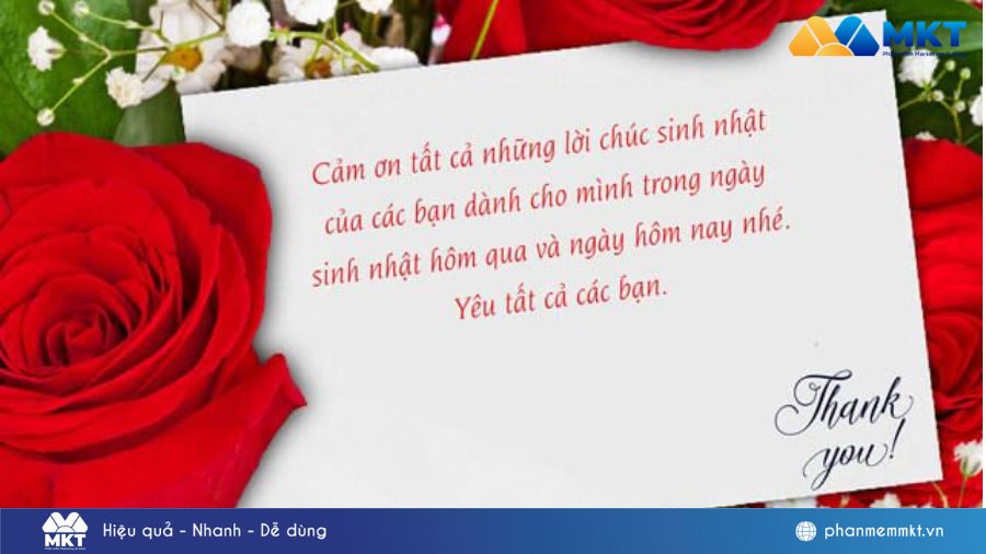 20+ Lời cảm ơn chúc mừng sinh nhật ý nghĩa lời cảm ơn chúc mừng sinh nhật