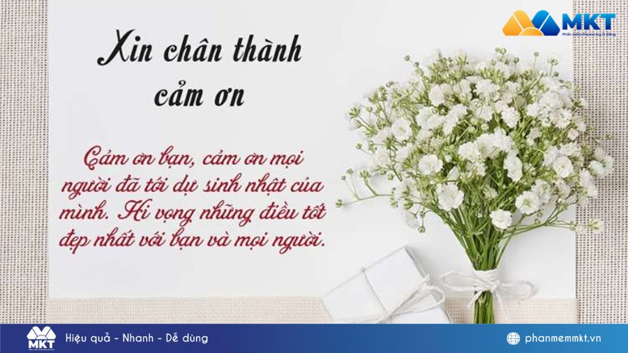 20+ Lời cảm ơn chúc mừng sinh nhật trên Zalo lời cảm ơn chúc mừng sinh nhật