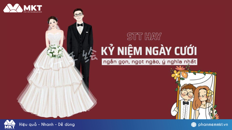 Tổng hợp 501+ status kỷ niệm ngày cưới hay, ý nghĩa và lãng mạn