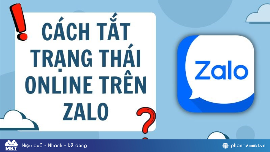 Hướng dẫn cách tắt trạng thái online trên Zalo